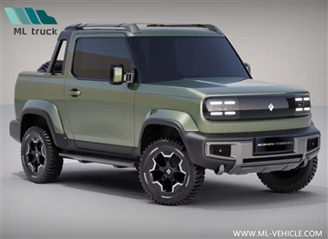 Esposto il pickup elettrico BaoJun YEP: audace e potente