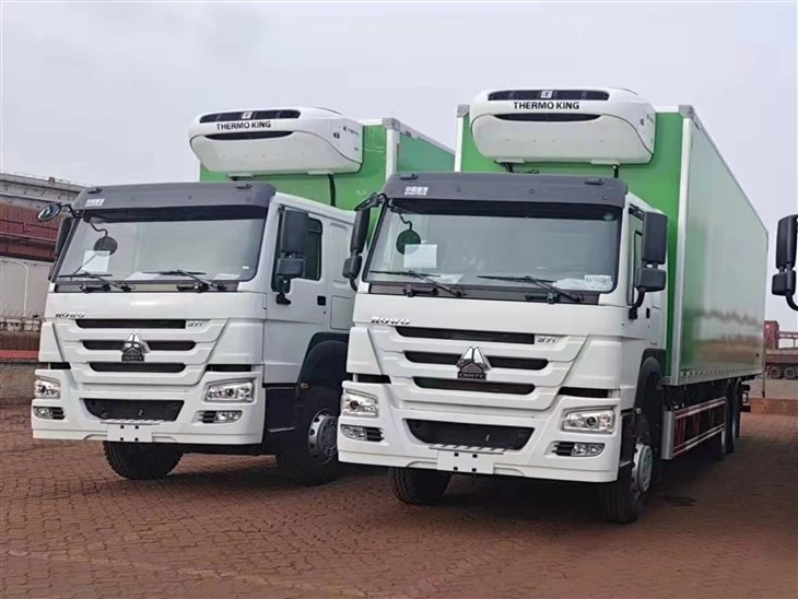 New Sinotruk HOWO 6×4 Refrigerated Truck