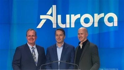 Aurora raccoglie 483 milioni di dollari di finanziamenti
