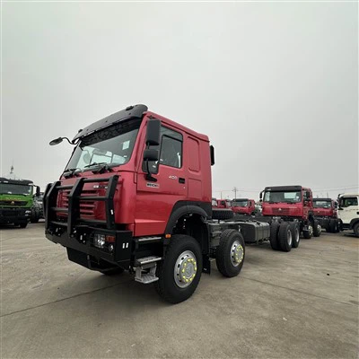 Nuovo telaio per autocarro con cassone ribaltabile Sinotruk Howo 8x4